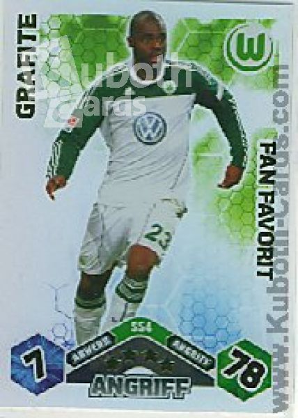 Fussball 2010 / 11 Topps Match Attax - No S54 - Grafite