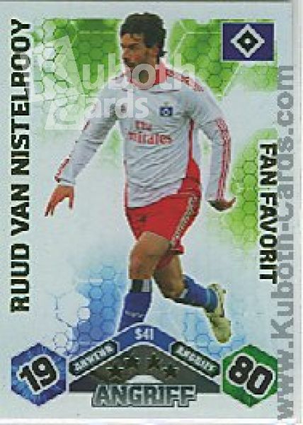 Fussball 2010 / 11 Topps Match Attax - No S41 - van Nistelrooy