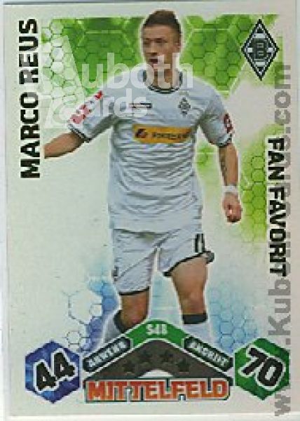 Soccer 2010/11 Topps Match Attax - No S48 - Marco Reus