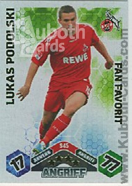 Soccer 2010/11 Topps Match Attax - No S45 - Lukas Podolski