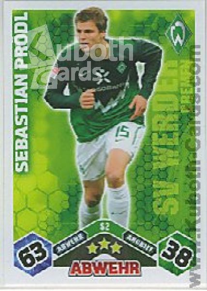 Soccer 2010/11 Topps Match Attax - No S2 - Sebastian Prödl