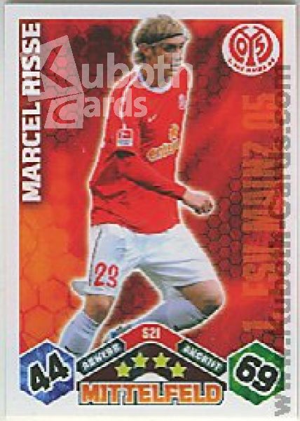 Fussball 2010 / 11 Topps Match Attax - No S21 - Marcel Risse