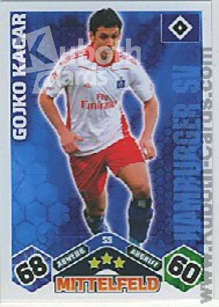 Soccer 2010/11 Topps Match Attax - No S9 - Gojko Kacar