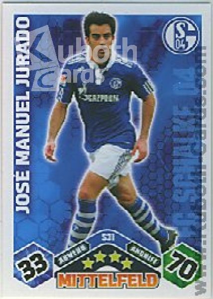 Fussball 2010 / 11 Topps Match Attax - No S31 - José M. Jurado