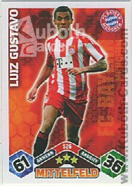 Soccer 2010/11 Topps Match Attax - No S26 - Luiz Gustavo