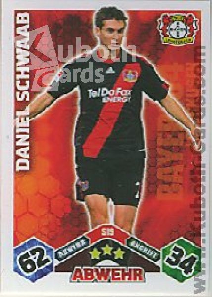 Fussball 2010 / 11 Topps Match Attax - No S19 - Daniel Schwaab