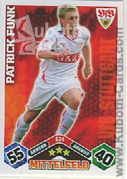 Fussball 2010 / 11 Topps Match Attax - No S34 - Patrick Funk