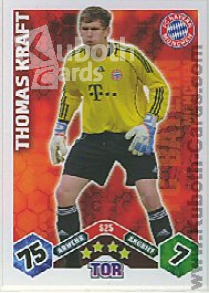 Soccer 2010/11 Topps Match Attax - No S25 - Thomas Kraft