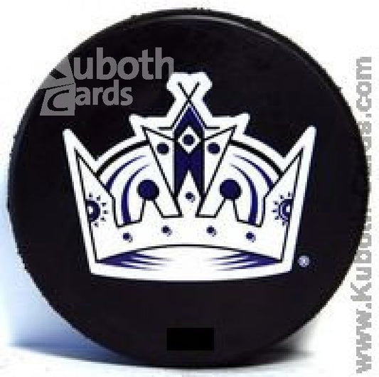 NHL Basic Team Logo Souvenir Puck - Los Angeles Kings