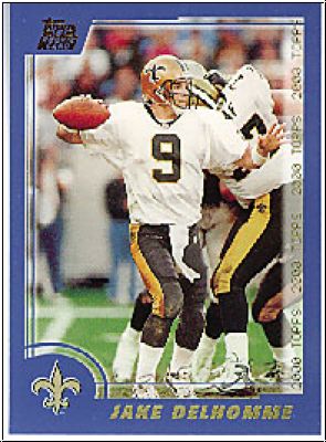 NFL 2000 Topps - No. 286 - Jake Delhomme