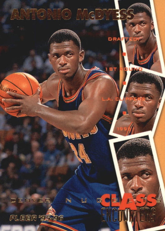 NBA 1995-96 Fleer European - No 455 - Antonio McDyess