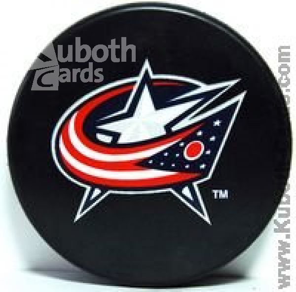 NHL Basic Team Logo Souvenir Puck - Columbus Blue Jackets