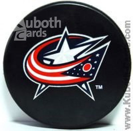 NHL Basic Team Logo Souvenir Puck - Columbus Blue Jackets