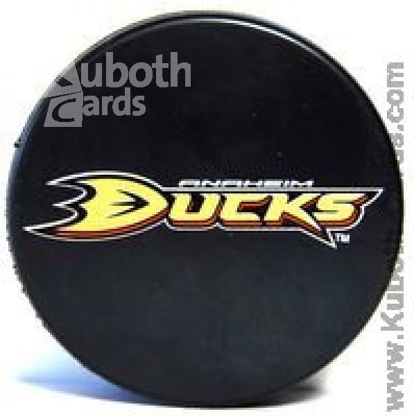 NHL Basic Team Logo Souvenir Puck - Anaheim Ducks