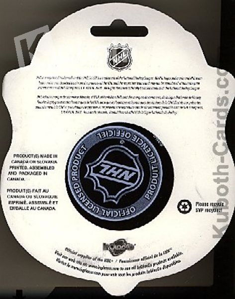 NHL Basic Team Logo Blister Puck - Montreal Canadiens