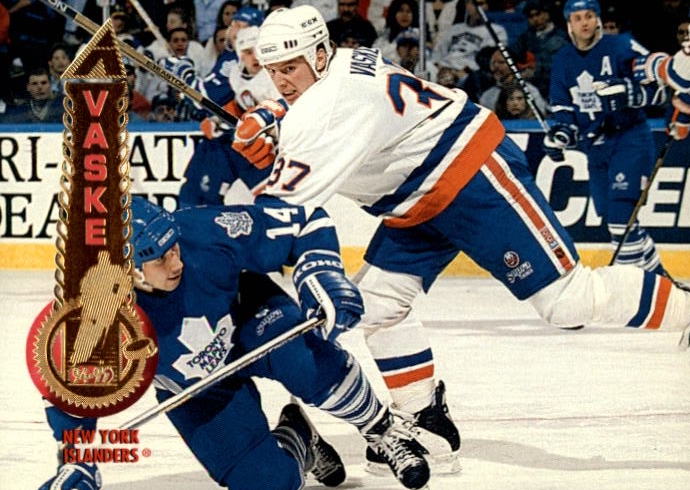 NHL 1994 / 95 Pinnacle - No 456 - Dennis Vaske