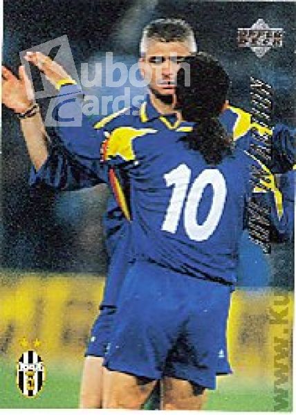 Soccer 1994/95 Juventus Turin - No 76 - Baggio / Ravanelli