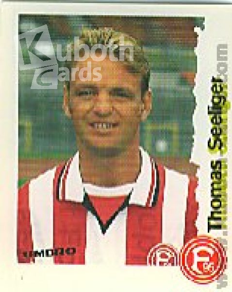 Football 1996/97 Bundesliga Panini - No 80 - Thomas Seeliger