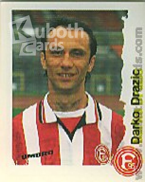 Football 1996/97 Bundesliga Panini - No 74 - Darko Drazic