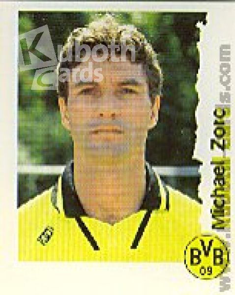 Football 1996/97 Bundesliga Panini - No 52 - Michael Zorc