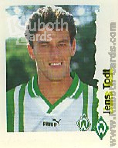 Fussball 1996 / 97 Bundesliga Panini - No 36 - Jens Todt