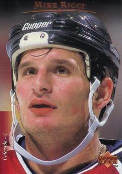 NHL 1995/96 Upper Deck - No 457 - Mike Ricci