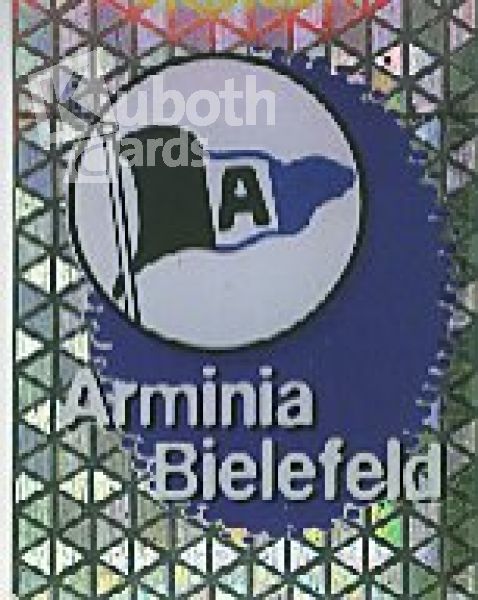 Football 1996/97 Bundesliga Panini - No 6 - Logo Bielefeld