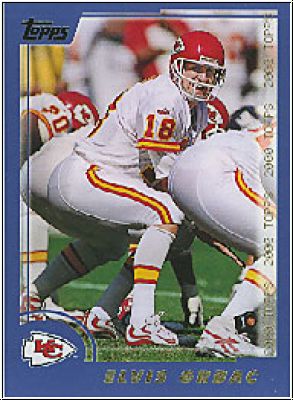 NFL 2000 Topps - No. 53 - Elvis Grbac