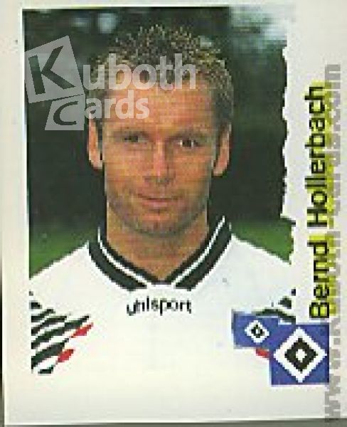 Football 1996/97 Bundesliga Panini - No 105 - Bernd Hollerbach