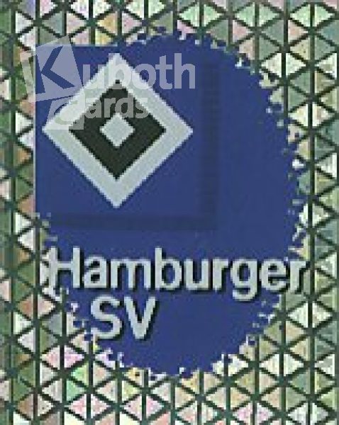 Fussball 1996 / 97 Bundesliga Panini - No 97 - Logo Hamburg