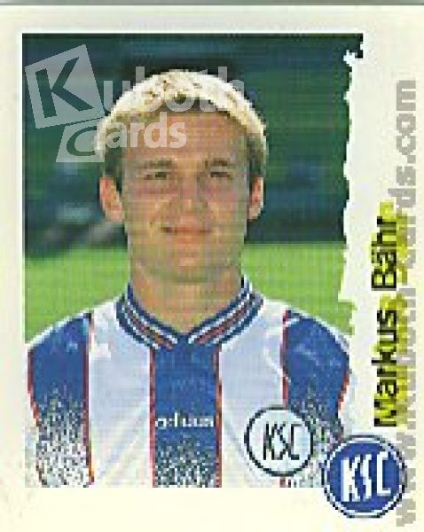 Football 1996/97 Bundesliga Panini - No 116 - Markus Bähr