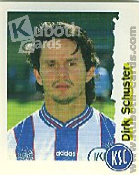 Football 1996/97 Bundesliga Panini - No 112 - Dirk Schuster