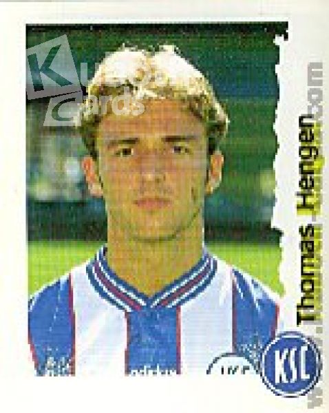 Football 1996/97 Bundesliga Panini - No 114 - Thomas Hengen