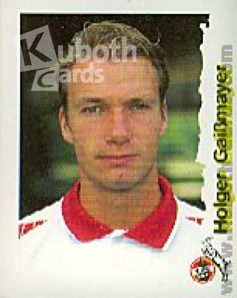 Football 1996/97 Bundesliga Panini - No 135 - Holger Gaißmayer