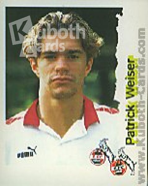 Football 1996/97 Bundesliga Panini - No 130 - Patrick Weiser