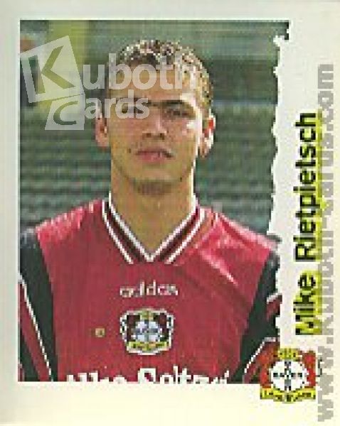 Football 1996/97 Bundesliga Panini - No 139 - Mike Rietpietsch