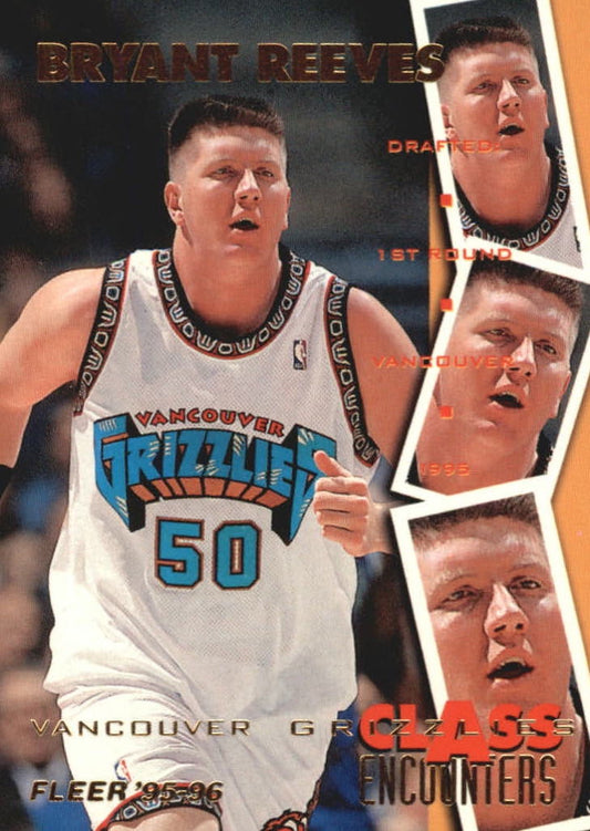 NBA 1995-96 Fleer European - No 459 - Bryant Reeves