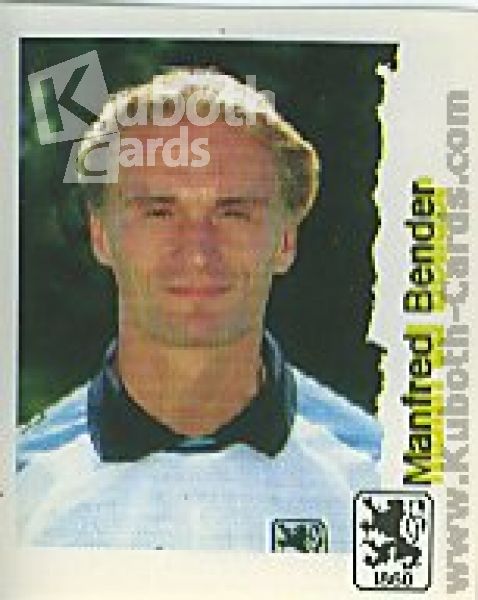 Football 1996/97 Bundesliga Panini - No 182 - Manfred Bender