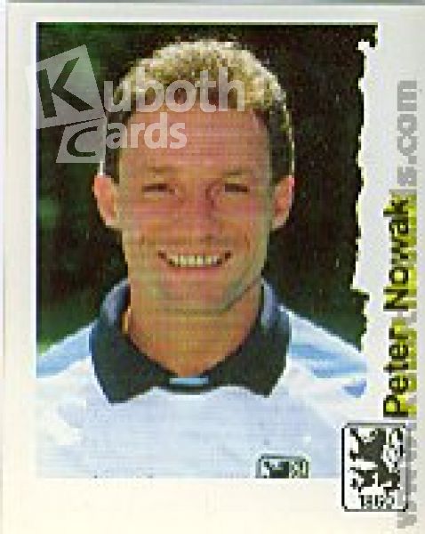 Football 1996/97 Bundesliga Panini - No 183 - Peter Nowak