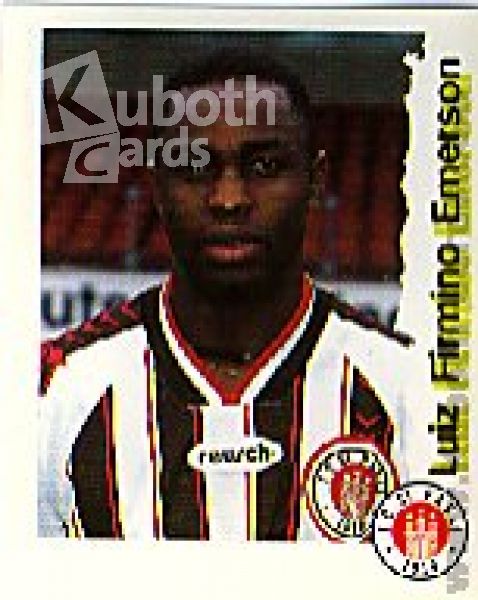 Football 1996/97 Bundesliga Panini - No 200 - Luiz F. Emerson