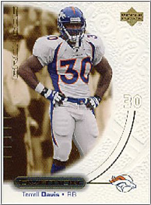 NFL 2000 Upper Deck Ovation - No 17 - Terrell Davis