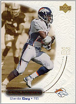 NFL 2000 Upper Deck Ovation - No 18 - Olandis Gary