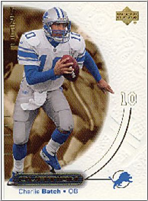 NFL 2000 Upper Deck Ovation - No 19 - Charlie Batch