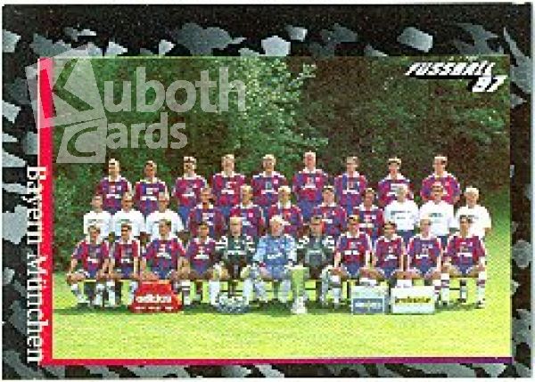 Fussball 1997 Panini - No 30 - Team Bayern