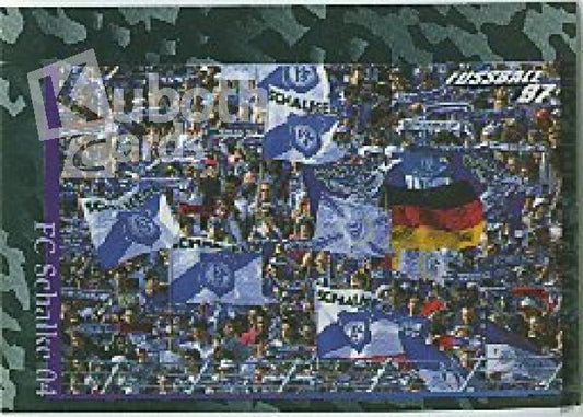 Fussball 1997 Panini - No 55 - Fans FC Schalke 04