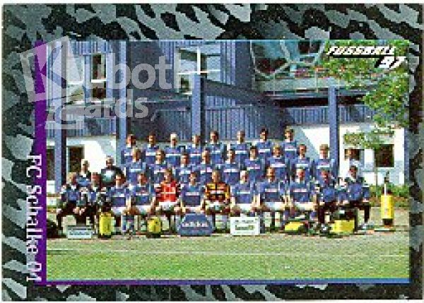 Fussball 1997 Panini - No 56 - Team Schalke