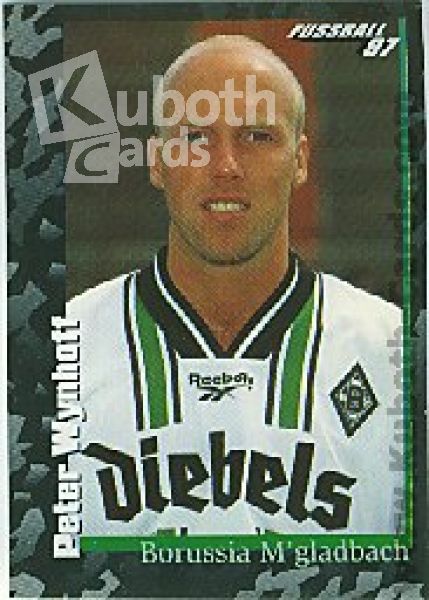 Fussball 1997 Panini - No 96 - Peter Wynhoff