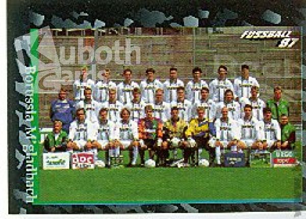 Fussball 1997 Panini - No 82 - Team Mönchengladbach