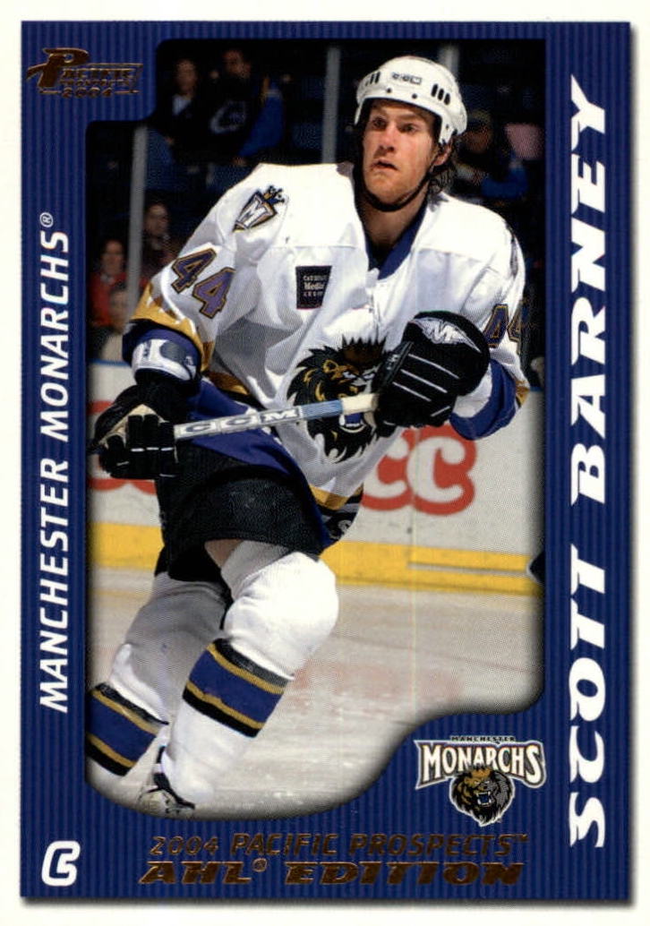NHL 2003-04 Pacific AHL Prospects Gold - No 45 - Scott Barney