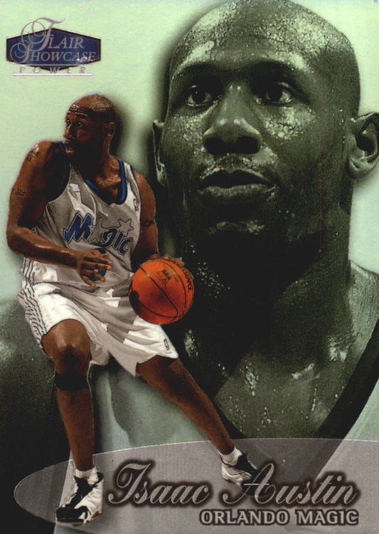 NBA 1998 / 99 Flair Showcase Row 3 - No 46 - Isaac Austin